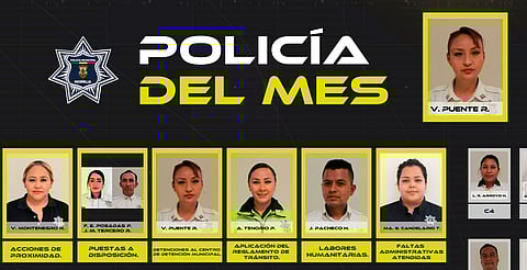Policía Morelia impulsa la excelencia a través de la iniciativa "Policía del Mes"