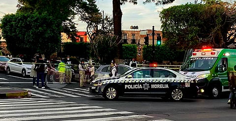 Morelia: hombre muere en su auto cerca de Las Tarascas
