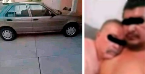 Intenta vender su coche en Facebook y filtra una foto muy cariñoso con su amigo