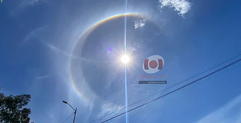 Halo solar en Morelia, ¿por qué se formó?