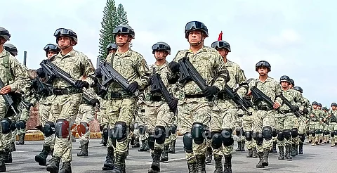 Participarán en el desfile cerca de 2 mil elementos de fuerzas armadas y policiales