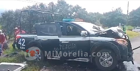 Reportan tiroteo entre policías y delincuentes en Michoacán