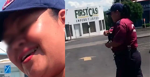 Acusan de maltrato animal a trabajadora en Macroplaza Estadio