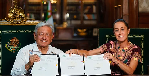 AMLO firma decreto de reforma judicial y es publicado en el DOF
