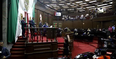 Sesgo en aplicación de ley en 76 legislatura del Congreso de Michoacán