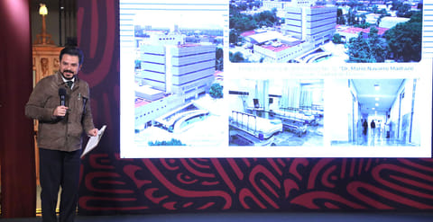 Informa que Sedena construye hospitales de San Alejandro, en Puebla, y Zaragoza, en Ciudad de México CORTESÍA