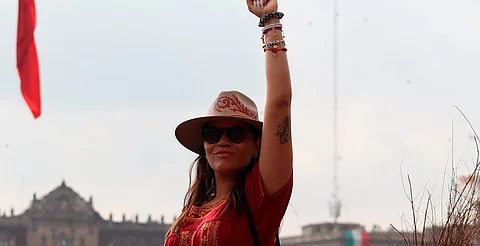 Va Carolina Rangel a la secretaría general de Morena nacional