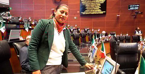 Impulsa Celeste Ascencio iniciativa constitucional contra simulación de acciones afirmativas