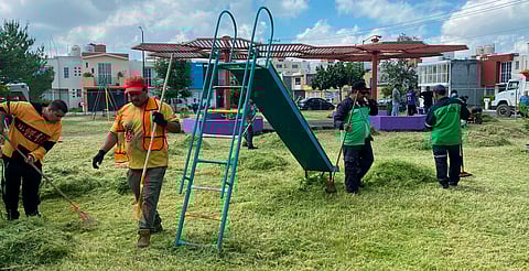 Gobierno de Morelia revitaliza "El Parquecito" en Campestre el Vergel