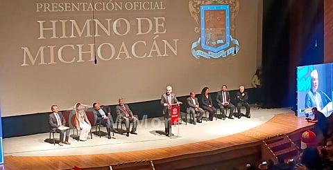 Presentan oficialmente el Himno de Michoacán