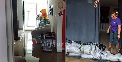 Tras desfogue, agua ingreso a los domicilios en Jaujilla, Jacarandas y Tres Puentes