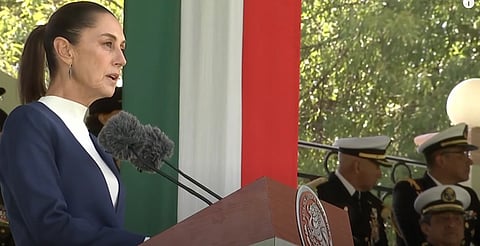 "México será más prospero", asevera Sheinbaum ante Fuerzas Armadas y Guardia Nacional