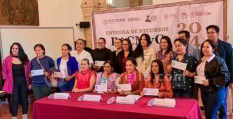Programa de Apoyo a las Culturas Municipales y Comunitarias benefició a 13 proyectos en Michoacán