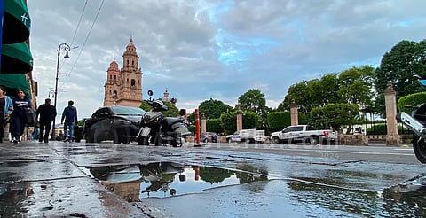 Máxima de 24°C y lluvia, el pronóstico este martes en Morelia