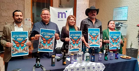 Más de 120 etiquetas de cerveza se ofertarán en el Festival Internacional de Morelia