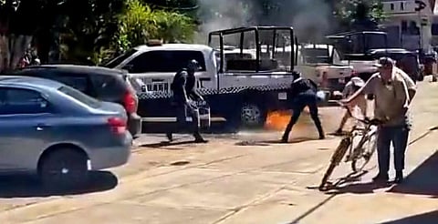 Formula FGE imputación contra 10 personas, señaladas de agresión contra policías en Queréndaro