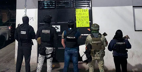 El inmueble y la sustancia fueron asegurados y puestos a disposición del agente del Ministerio Público, a efecto de continuar con las investigaciones
