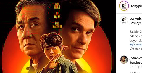 Muestran primer poster de 'Karate Kid Legends'; volverá Jackie Chan y Ralph Macchio