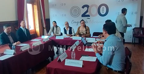 A puerta cerrada, diputados discuten dictamen final de reforma judicial de Michoacán