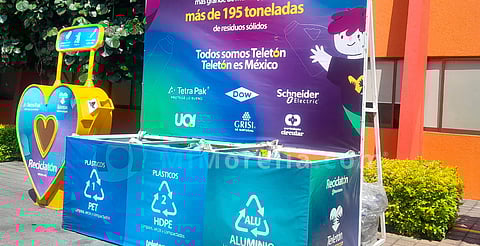 Inicia CRIT Michoacán campaña "Reciclatón" de Fundación Teletón