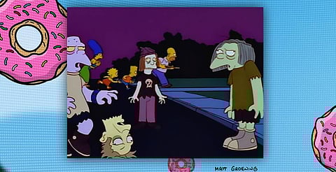 Este jueves de Halloween, maratón de La Casita del Horror de Los Simpson en Azteca 7