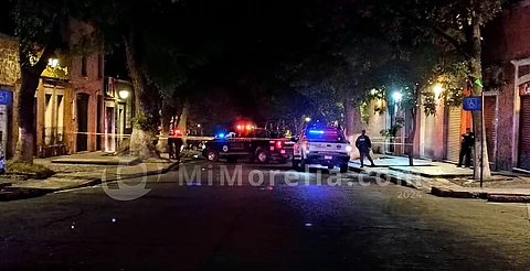 Motociclista es asesinado a tiros en el Centro de Morelia