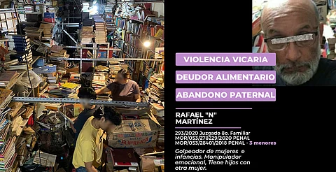 Exponen "otro rostro" del señor que pedía ayuda para trasladar libros, en Morelia