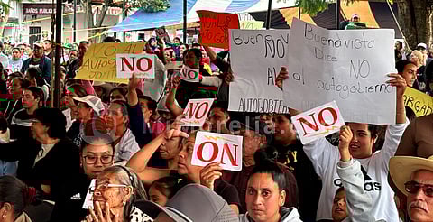 Capula le dice rotundamente NO al autogobierno