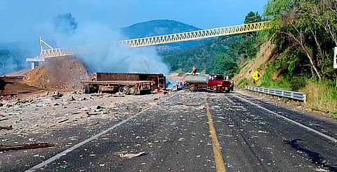 Necesario protocolo de atención por accidentes en autopista Siglo XXI: Segob