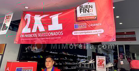 Descuentos y sorteos en el Centro de Morelia por el Buen Fin