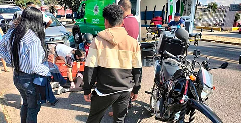 Joven es atropellada en la avenida Madero Poniente de Morelia