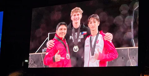 En Japón, joven michoacano gana medalla de plata en parkour