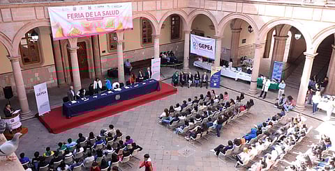 Inician Ferias de la Salud en el Bachillerato de la UMSNH; prevención, el objetivo