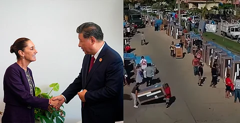Sheinbaum agradece al presidente de China por enseres para Acapulco, tras el paso del huracán Otis