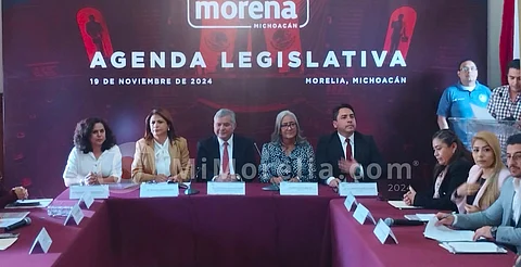 Con cuatro ejes fundamentales, GPMorena presenta agenda legislativa