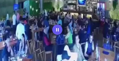 Revelan video de como se llevaron a hombre de restaurante en Tzurumútaro, Michoacán