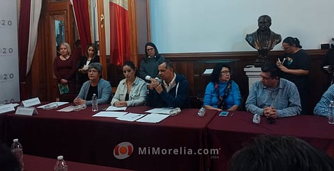 Profesores se reúnen con diputados para analizar reforma a la UMSNH