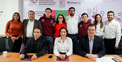 Alumnos embajadores de Michoacán acudirán a feria global de alimentos en Emiratos Árabes