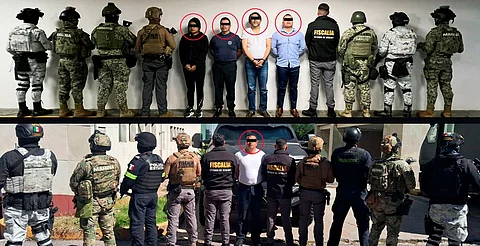 Detienen a 7 funcionarios ligados con grupos delictivos, en Estado de México