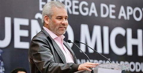 "Eso es morbo", opina Bedolla sobre supuesto audio de diputada Sandra Olimpia