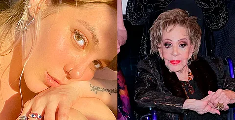 Frida Sofía entre llanto habla sobre la muerte de su abuela Silvia Pinal