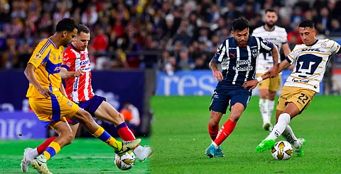 Apertura 2024: Dónde y a qué hora ver Pumas vs Rayados y Tigres vs Atlético San Luis