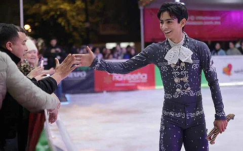 ¿A qué hora patinará Donovan Carrillo en la pista de hielo de Morelia?