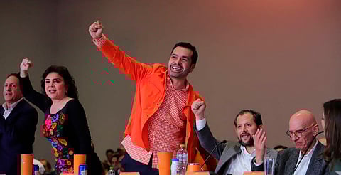 Jorge Álvarez Máynez se convierte en dirigente nacional de Movimiento Ciudadano