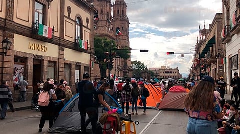 Manifestaciones y conflictos familiares, razones por las que morelianos ya no viven en el Centro