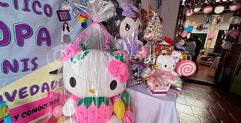 ¡Sólo hoy! Bazar de Hello Kitty en el Centro de Morelia