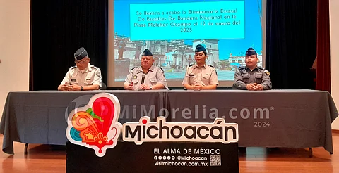 Morelia albergará eliminatoria estatal de Escoltas de Bandera Nacional