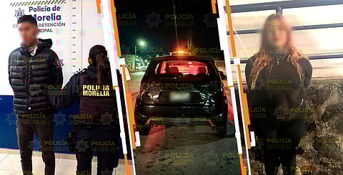 El vehículo fue localizado sobre Avenida Madero Poniente