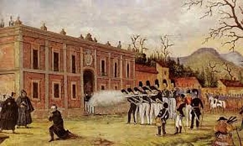 Este 22 de diciembre se cumplen 209 años de la muerte de Morelos