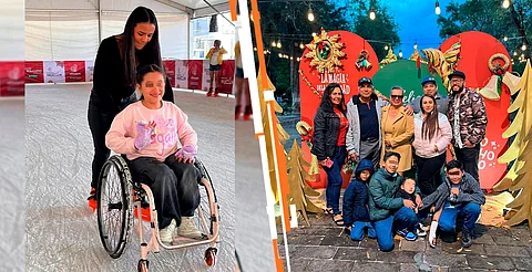 Pista de hielo de Ceconexpo, un espacio inclusivo